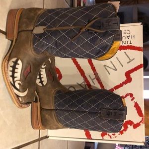 NWT Tin Haul cowboy boots